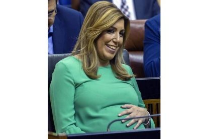 Fotografía de archivo de la presidenta de la Junta de Andalucía, Susana Díaz, del pasado junio.