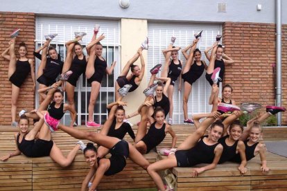 Las futuras campeonas de rítmica se concentraron en el Ceard.