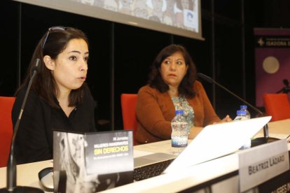 Beatriz Lázaro y María del Pilar Gómez Cárdenas. FERNANDO OTERO