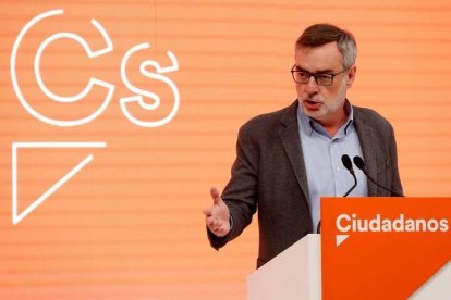 El secretario general de Ciudadanos, José Manuel Villegas