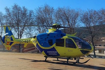 Helicóptero medicalizado de Sacyl. DL