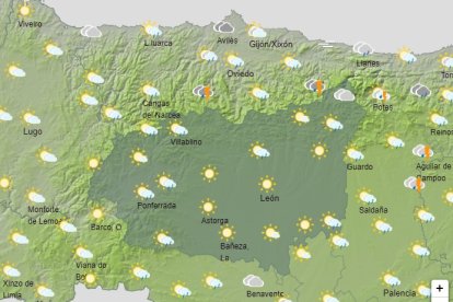 Previsión del tiempo para hoy, 29 de aggosto 2022. AEMET