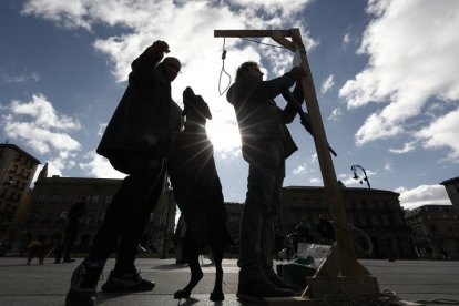 La protesta ha tenido lugar en varias ciudades españolas. JESÚS DIGES