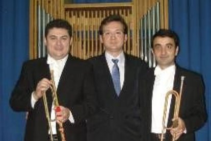 Los tres protagonistas de esta atractiva cita con la música clásica