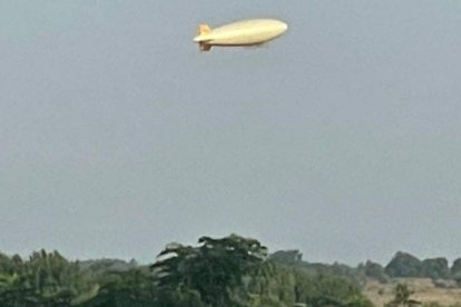 Uno de los múltiples ensayos aeroespaciales y aeronáuticos desarrollado en León. DL