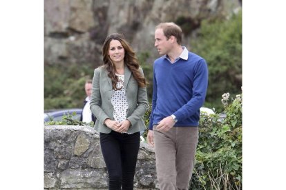 Primer acto oficial de Catalina después de nacer su hijo.