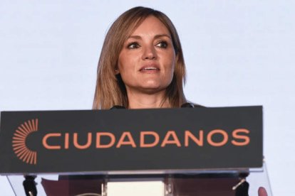 Patricia Guasp es la nueva portavoz política de Ciudadanos. VÍCTOR LERENA