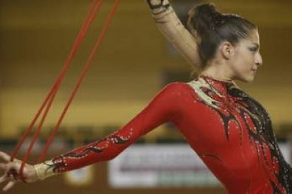 Carolina Rodríguez se sacó ayer la espina de su irregular actuación en el aro.