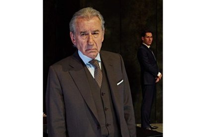 José Sacristán, en ‘Muñecas de porcelana’, de David Mamet. DL