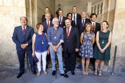 Imagen del nuevo gobierno de la Diputación de León. MARCIANO PÉREZ