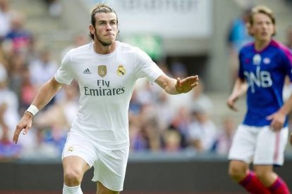 Bale, durante el partido contra el Valerenga en el estadio Ulleval de Oslo.