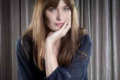 La cantautora francesa Carla Bruni