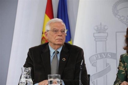 El ministro de Asuntos Exteriores, Unión Europea y Cooperación, Josep Borrell.