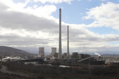 La central térmica de Compostilla.