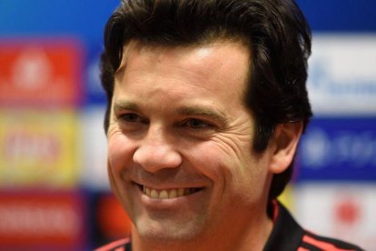 Santiago Solari, entrenador del Real Madrid.