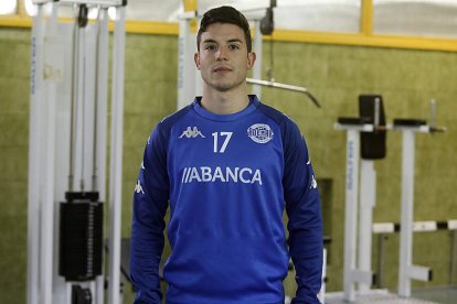 Jaime Fernández, como Gonzalo, acaba contrato en junio. MARCIANO PÉREZ