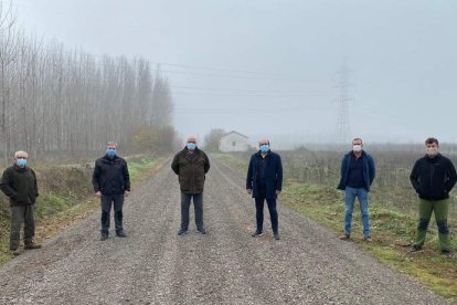 Foto del estado de uno de los caminos tras los trabajos. DL