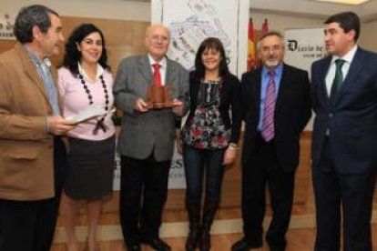 Nicolás Miñambres, Marta Pietro, Manuel Terrín, Verónica Viñas, José Enrique Martínez y Pablo R.Lago