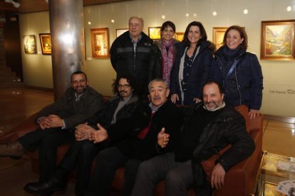 Angelín Estébanez, Carlos Cuenllas, Carlos Sáez López, Inés Barreales Barreñada, Isabel Díez García, José Ajenjo Vega, José de León, José María Pérez Álvarez, Juan A. Cuenca, Luis Prado Allende, Santi Omaña, Santiago Meléndez (Yago), Seve Trapiello, José