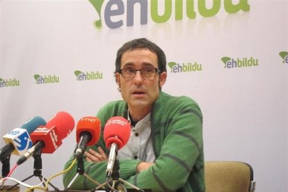 El diputado de Bildu Julen Arzuaga.