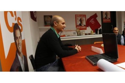 El candidato de Ciudadanos Sadat Maraña