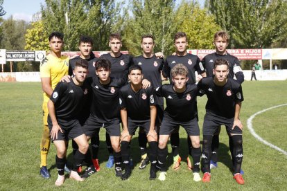 Partido de fútbol de nacional juvenil Puente Castro - Cultural. F. Otero Perandones.