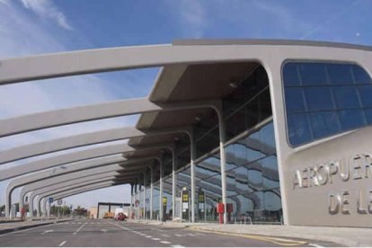 La terminal del aeropuerto de León, inaugurada en octubre del 2010