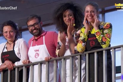 Los finalistas de la sexta edición de Masterchef.