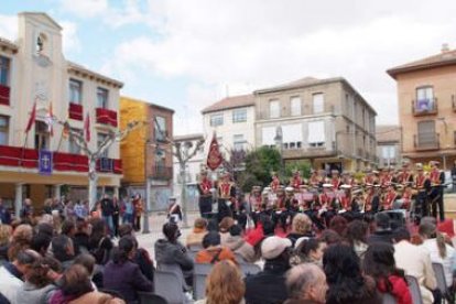 La banda de Marchena, Sevilla, en un momento de su actuación