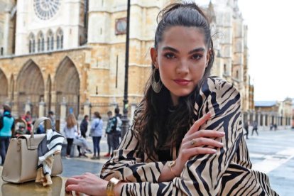 Sonia Robles Martínez, candidata por León al certamen Miss World Spain. RAMIRO