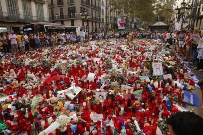 Barcelona salió a la calle contra el terrorismo yihadista, contra la guerra de Irak y, en varias diadas, por un Estado propio.