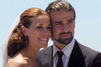 Mario Biondo, el día de su boda con Raquel Sánchez Silva, el 22 de junio del 2012.