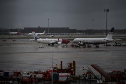 Vista de la terminal 1 del aeropuerto de El Prat de Llobregat de Barcelona.