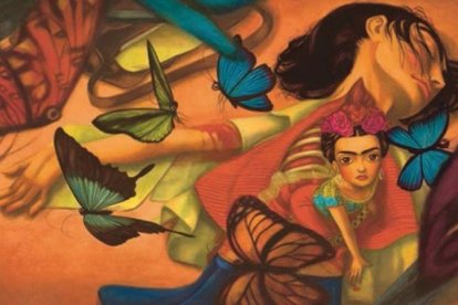 Ilustración de 'Frida', el nuevo libro ilustrado de Benjamin Lacombe y Sébastien Perez.