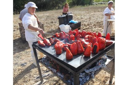 La temporada del asado de pimiento está en pleno apogeo.