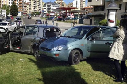 Imagen de archivo de un accidente de tráfico en la capital.