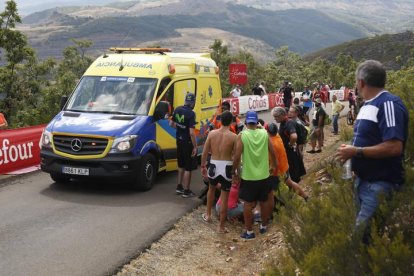 La rápida intervención y posterior evacuación salvaron la vida al aficionado