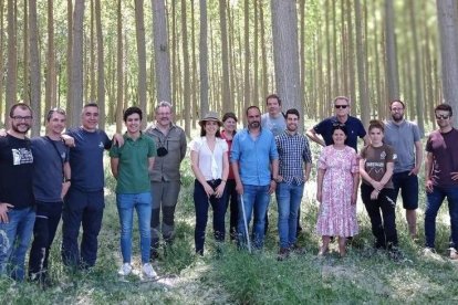 Participantes en la jornada celebrada en Navarra. ULE