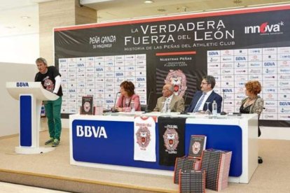 Momento de la presentación de ‘La verdadera fuerza del León’.