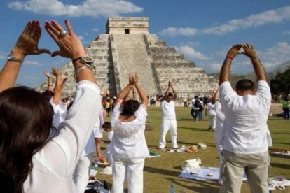 Rituales del equinoccio de primavera en México.