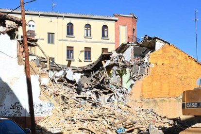 Edificio en proceso de derribo. efe