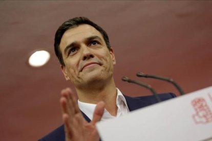 Pedro Sánchez ha declarado que se siente "fuerte" para formar un gobierno progresista.