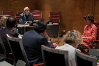 López Agudín, en el Congreso, este martes