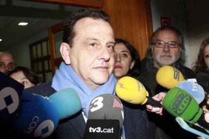 El fiscal Anticorrupción Pedro Horrach, el pasado 9 de diciembre, a la salida de los juzgados de Palma.