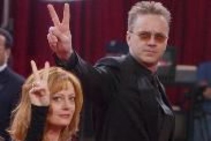 Susan Sarandon y su marido, Tim Robbins, contrarios a la guerra de Irak