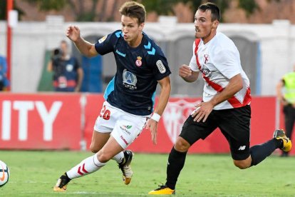 Señé volverá al equipo titular que la Cultural presentará esta tarde ante el Rayo Vallecano una vez recuperado de sus molestias. DAVID DE LA ROSA