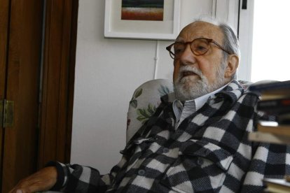 El escritor villafraquino Antonio Pereira. RAMIRO