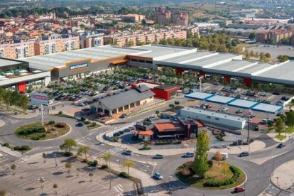 Centro comercial de Terrassa.