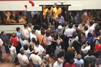 Imagen de la madrileña estación de metro de Atocha.