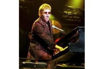 El cantante británico Elton John actúa esta noche en Las Ventas